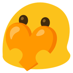 orange heart and magic wand