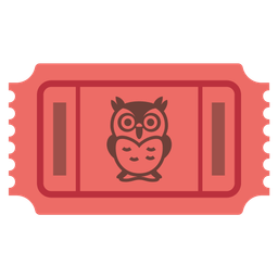owl and admission tickets
