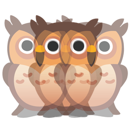 owl and beating heart