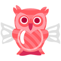 owl and candy