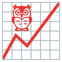 owl and chart increasing