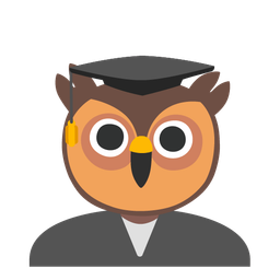 owl and graduation cap