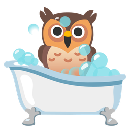 owl and soap