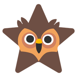 owl and star