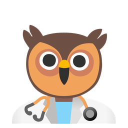 owl and stethoscope