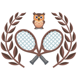 owl and tennis