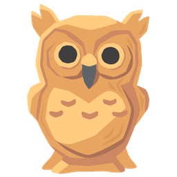 owl and wood