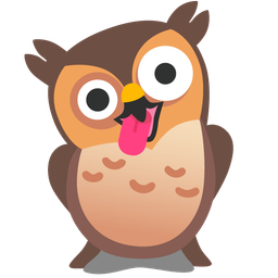 Owl and Zany face