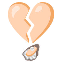 Oyster and Broken heart