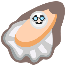 Oyster and Disguised face