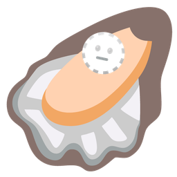 Oyster and Dotted line face