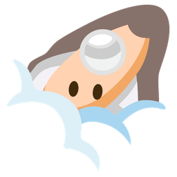 Oyster and Face in clouds