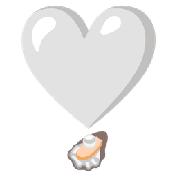 Oyster and Heart exclamation