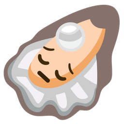 Oyster and Pensive face