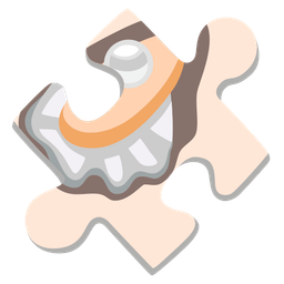 Oyster and Puzzle piece
