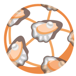 Oyster and Soccer ball
