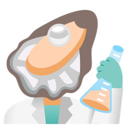 Oyster and Test tube