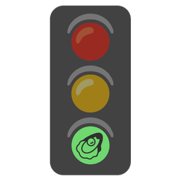 Oyster and Vertical traffic light