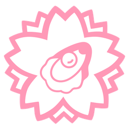 Oyster and White flower