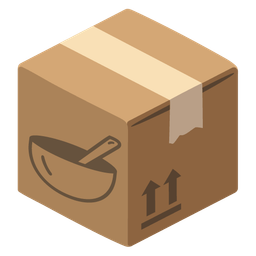 package and bowl with spoon