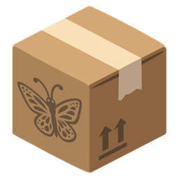package and butterfly