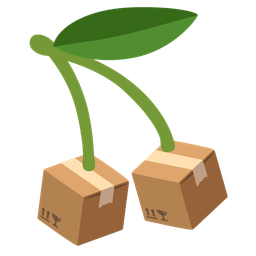 package and cherries