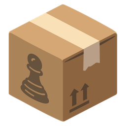 package and chess pawn