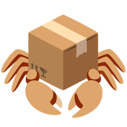 package and crab
