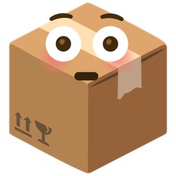 package and flushed face