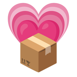 package and growing heart