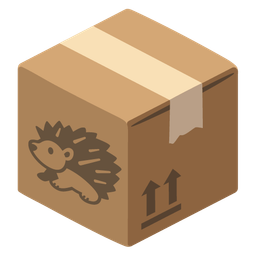package and hedgehog