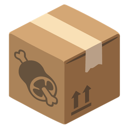 package and meat on bone