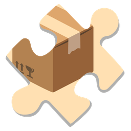 package and puzzle piece