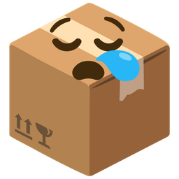 package and sleepy face