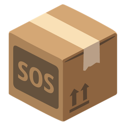 package and SOS button