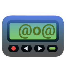 Pager and Face screaming in fear