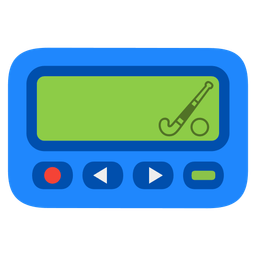 Pager and Field hockey