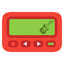 Pager and Guitar
