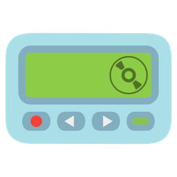 Pager and Optical disk