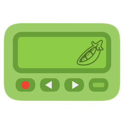 Pager and Pea pod