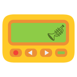 Pager and Trumpet