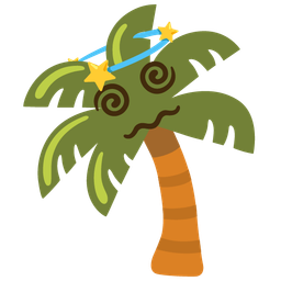 palm tree and dizzy