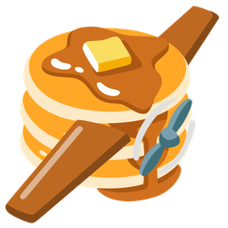 pancakes and airplane