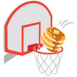 pancakes and basketball