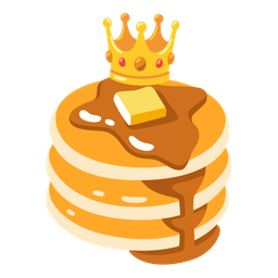 pancakes and crown