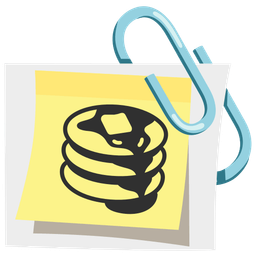 pancakes and linked paperclips