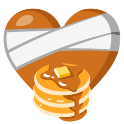 pancakes and mending heart