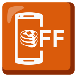 pancakes and mobile phone off