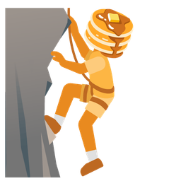 pancakes and mountain