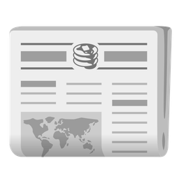 pancakes and newspaper